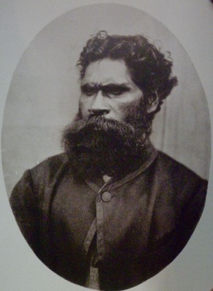 William Barak c.1866. Photo: State Library of Victoria H91.1/6. Click to enlarge.